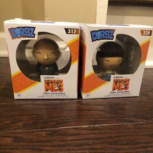 Despicable Me 3 Funko Dorbz Anges and Gru Figures in Box